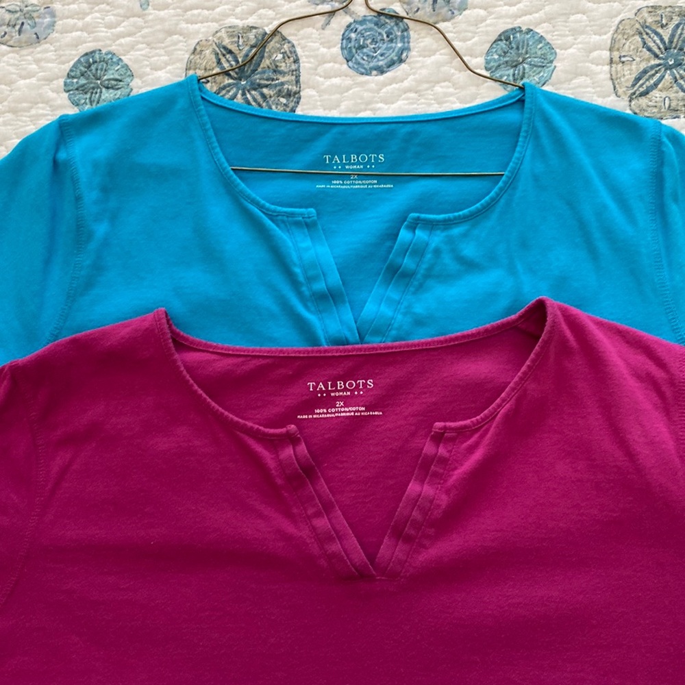 Talbots Shirts - Set of Two!